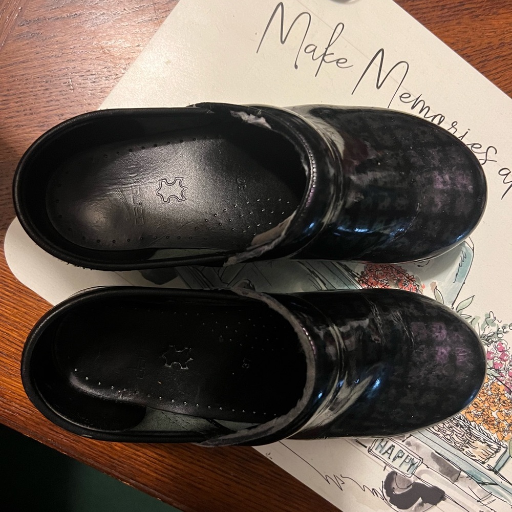 Dansko size 37 used but still have alot of life left in them